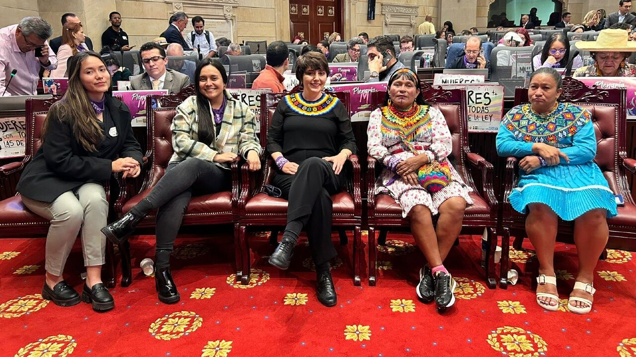 Plenaria M: Exitosa jornada para los derechos de las mujeres en la Cámara ¡Por primera vez mujeres Embera hablaron de ablación!