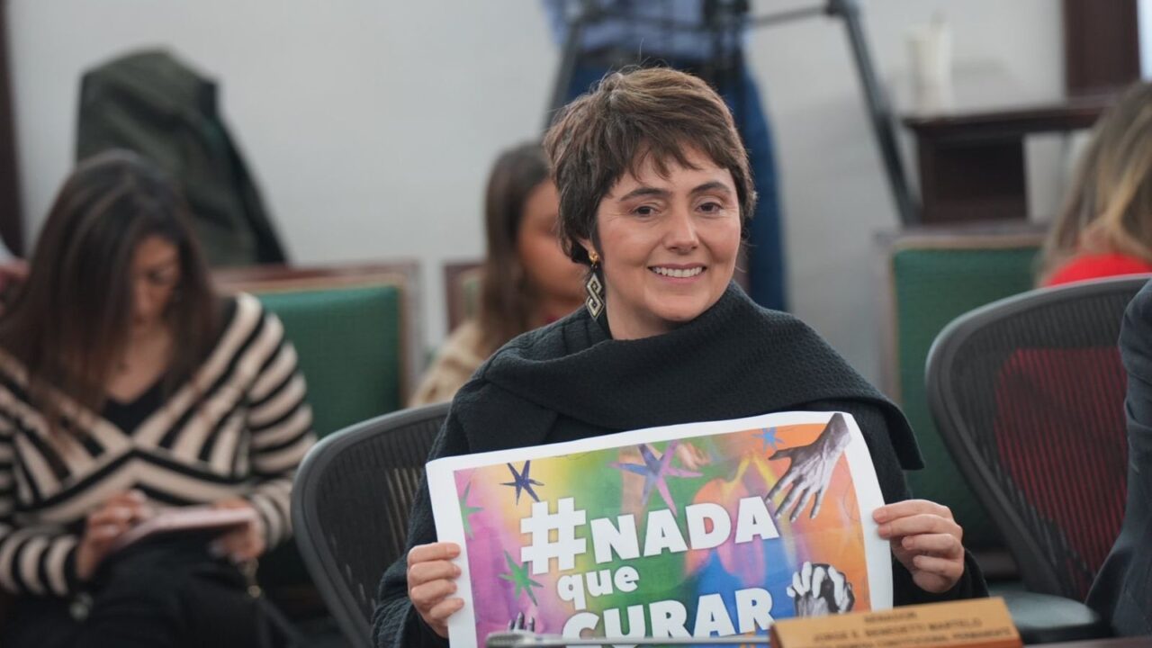 Volveremos a presentar el proyecto de ley  Nada que curar en esta nueva legislatura: Congresista Carolina Giraldo Botero