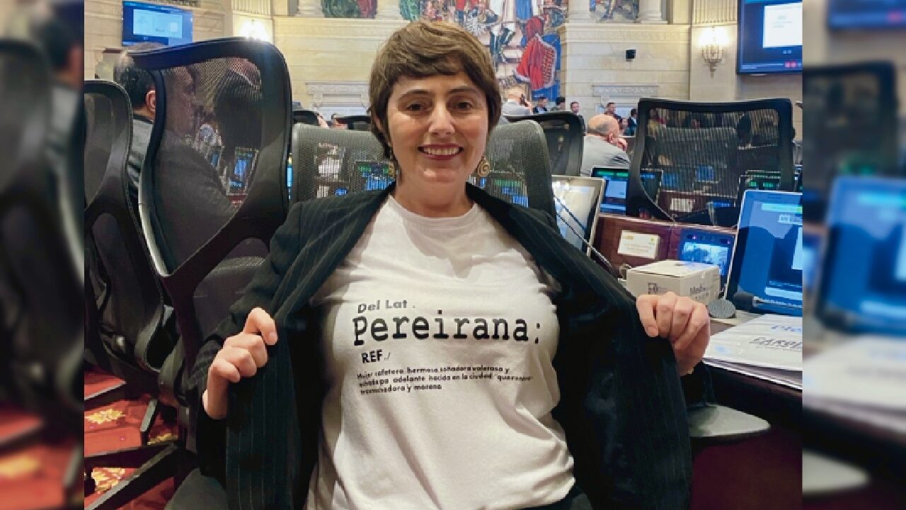 Con una ley de la República, seis proyectos de ley y dos premios internacionales, Carolina Giraldo Botero cumplió dos años como congresista independiente