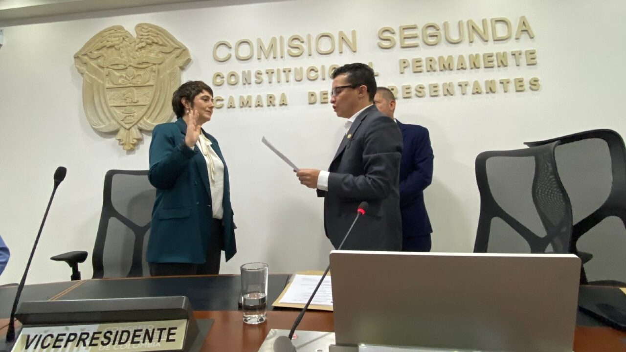Carolina Giraldo Botero, nueva vicepresidenta de la Comisión Segunda de Relaciones Internacionales de la Cámara de Representantes